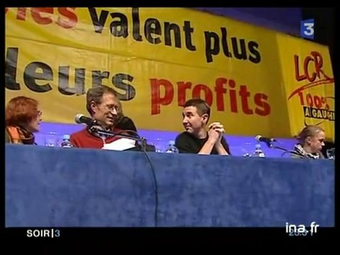 Meeting Besancenot - LCR pour le Non à la mutualité
