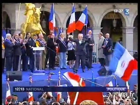 Un cortège moins étoffé pour le Front National