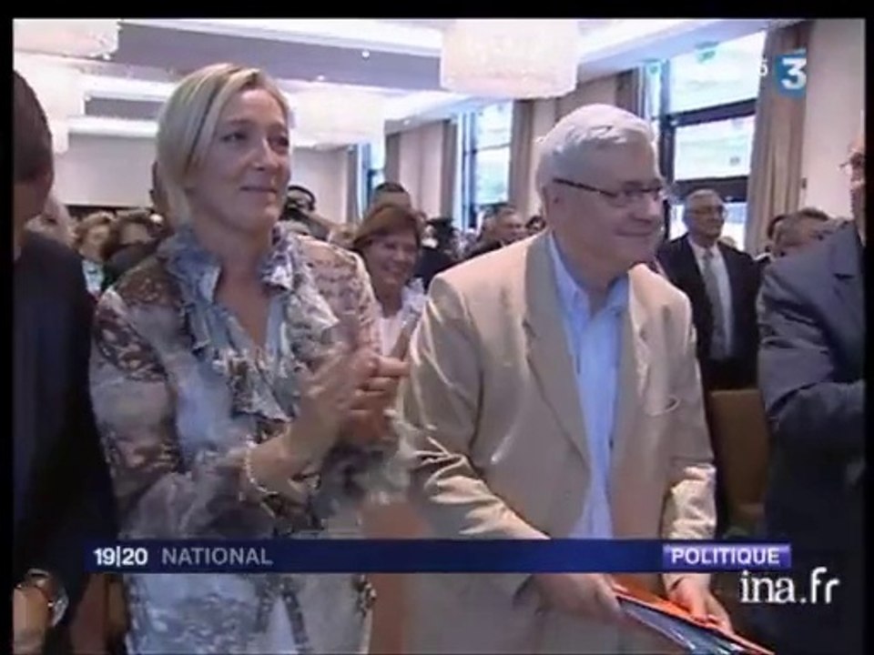 Université d'été Front National - Archive INA