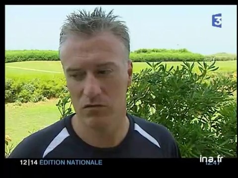 Didier Deschamps, entraîneur de l'AS Monaco - Archive INA