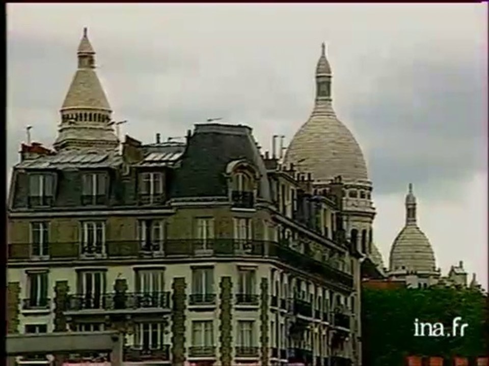 Le parking de Montmartre ne plaît pas aux riverains - Archive INA