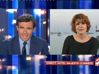 [Interview de Fanny Ardant à Cannes]