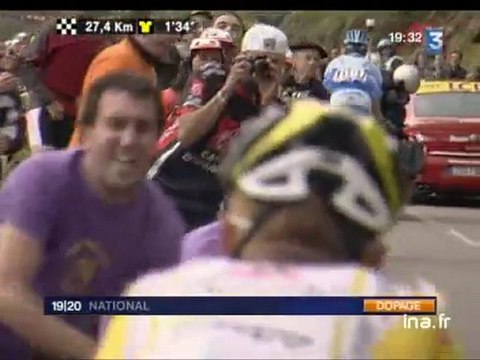 [Tour de France cycliste : l'italien Riccardo Ricco contrôlé positif]