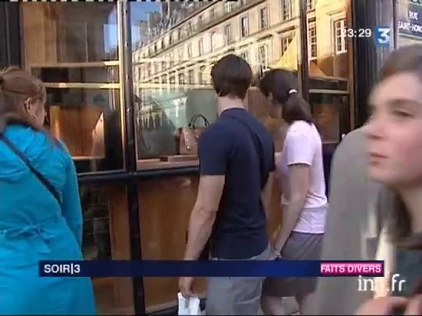 Braquage de la bijouterie Chopard place Vendôme à Paris - Vidéo Dailymotion