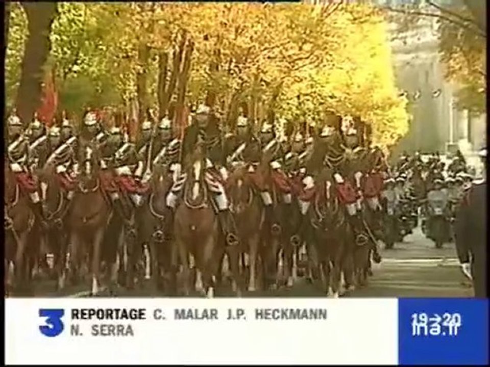 Visite officiellede Jiang Zemin en France