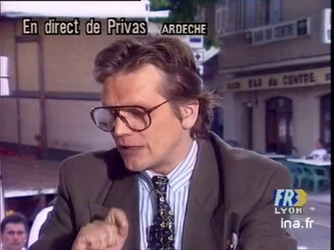 [Interview de Amédée IMBERT, maire de Privas, ville étape du critérium du Dauphiné libéré]