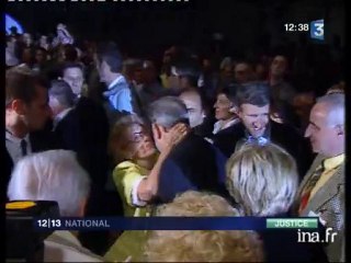 Charles Pasqua devant la cour de justice de la République