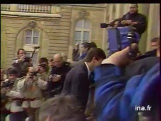 Premier conseil des ministres cohabitation