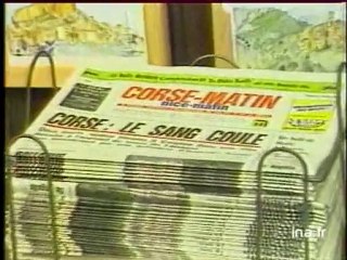 Attentat de Cargèse : réaction de Charles Pasqua