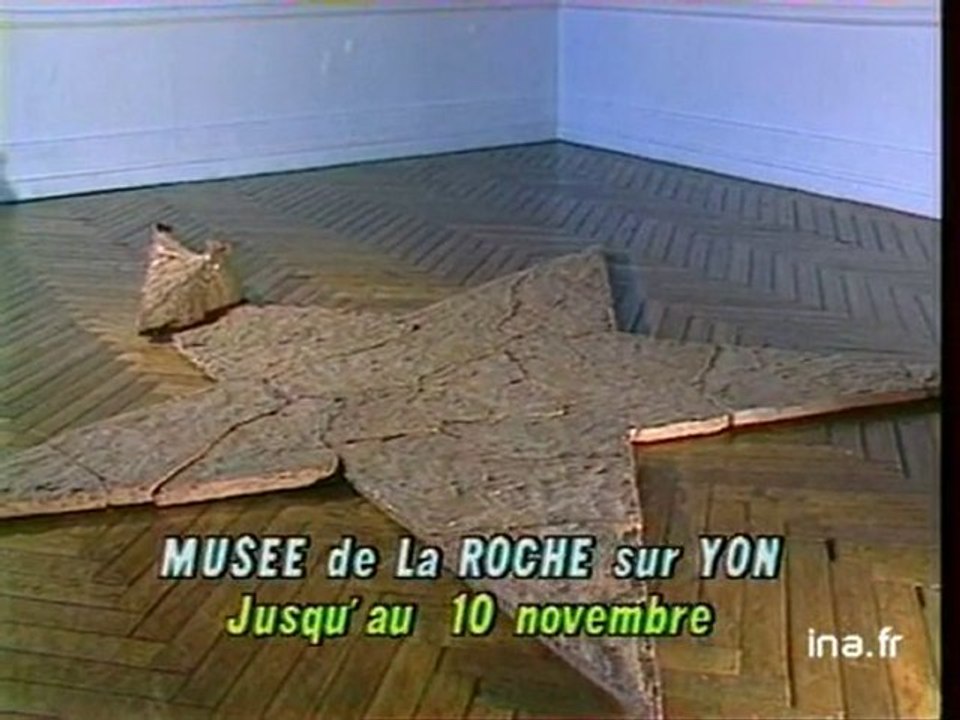 Page Vendée : exposition Arte povera à La Roche sur Yon