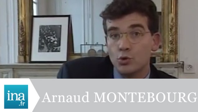 Arnaud Montebourg et l'appartement d'Alain Juppé - Archive INA
