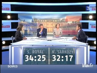 Extrait du débat Sarkozy / Royal : les retraites et des régimes spéciaux