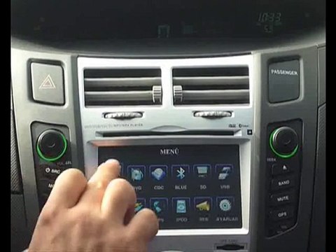 TOYOTA YARIS MULTIMEDIA DVD GPS BLUETOOTH TV GERİ GÖRÜŞ