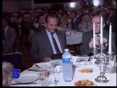 Portrait Jacques Chirac en campagne