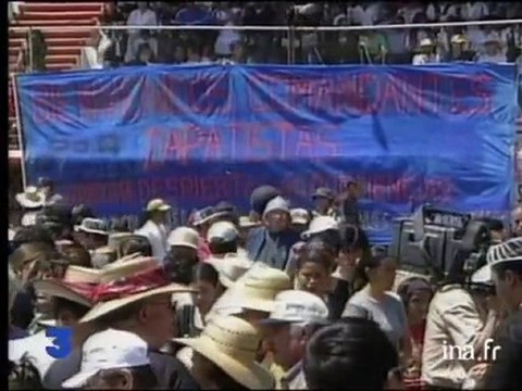 Sous commandant Marcos à Mexico