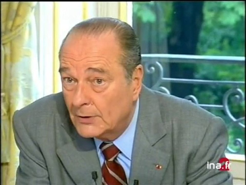 Jacques Chirac blessé-meurtri