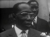 Monsieur le président Léopold Sédar Senghor et le général De Gaulle