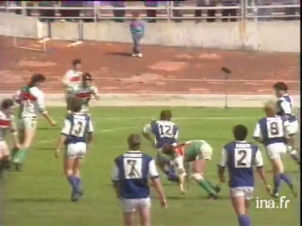 Carcassonne : rugby à XIII  Pia / Saint Gaudens, finale