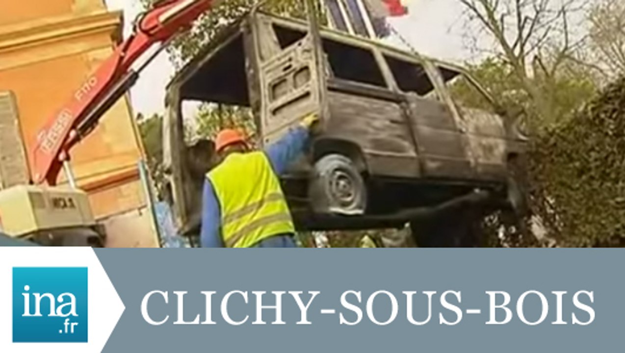 Nuit de violence à Clichy sous Bois (octobre 2005) - Archive INA