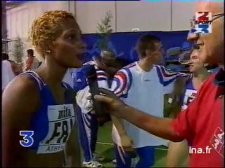 Athlétisme à Athènes : Médaille de Bronze pour le relais féminin français (4X100M)