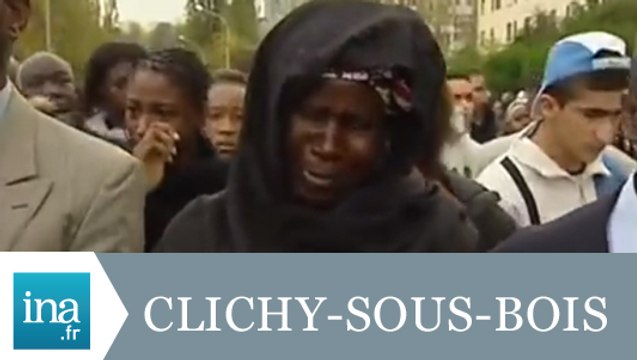Marche silencieuse contre la violence à Clichy-Sous-Bois - Archive INA