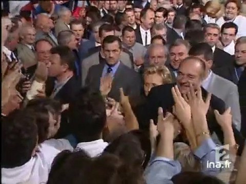 Jacques Chirac à Lyon