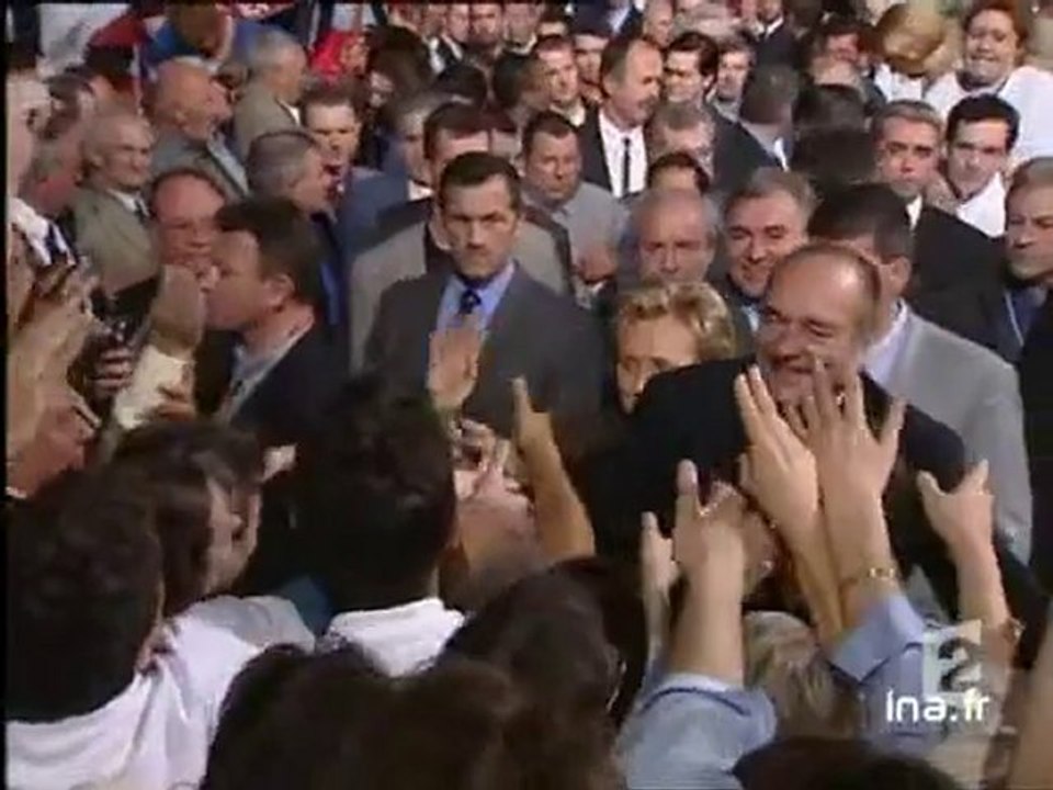Jacques Chirac à Lyon