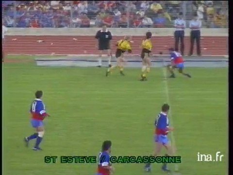 Finale de jeu à XIII : Saint Estève / Carcassonne