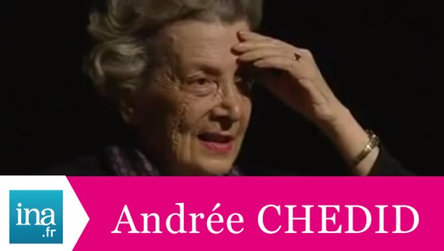 Andrée Chedid Lucy la femme verticale au théâtre - Archive INA