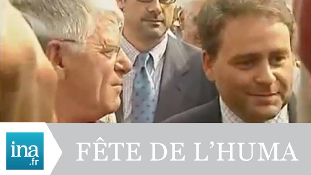 Xavier Bertrand à la Fête de l'Humanité - Archive INA