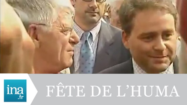 Xavier Bertrand à la Fête de l'Humanité - Archive INA
