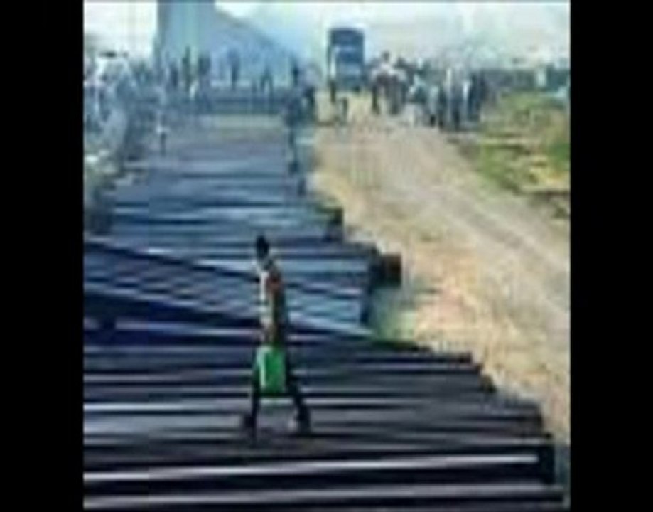 Mur d’acier souterrain contre Gaza en Egypte.Made in france!