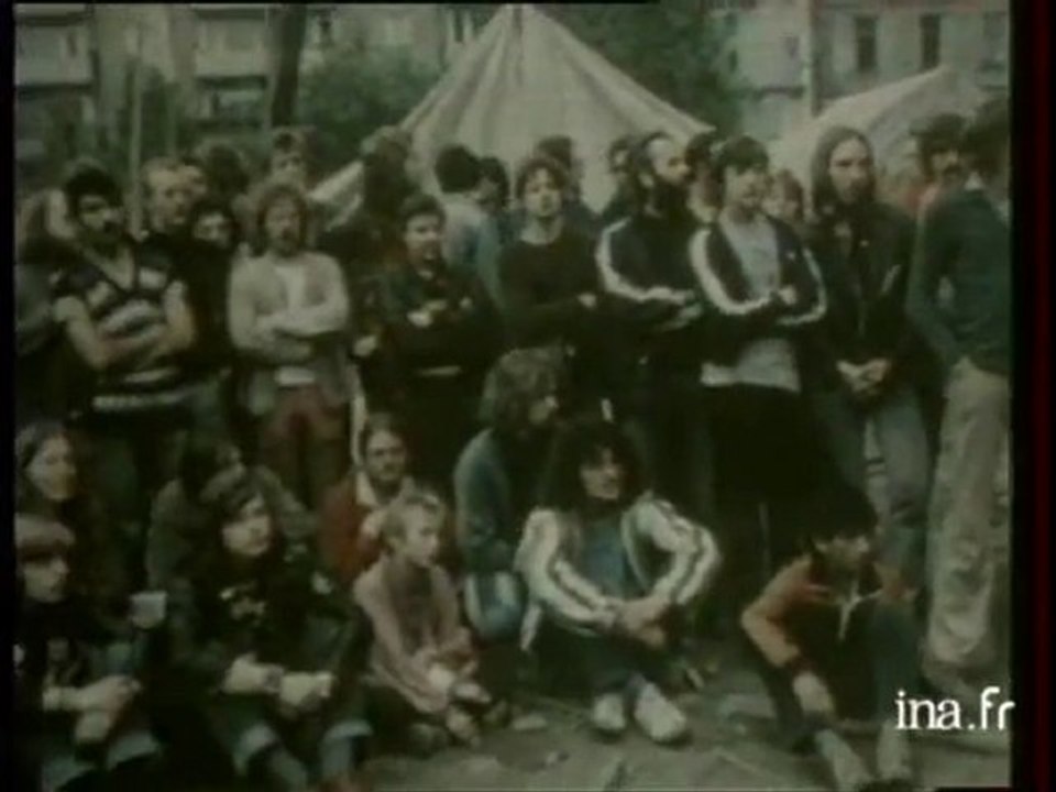 Squatter en RFA: évacuations et manifestations