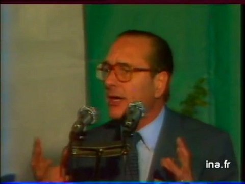 Chirac à Moulins et Saint Flour