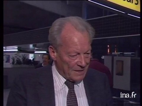 Réaction de Willy Brandt