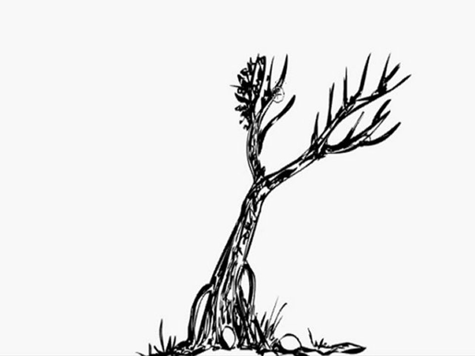 Dessine moi un arbre avec flash par zad artiste peintre