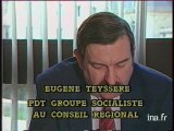 Election de Marcel LUCOTTE à la présidence du Conseil régional de Bourgogne