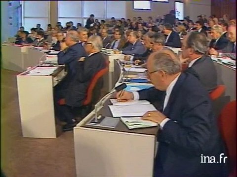 L'élection du président du conseil régional après le décès de Charles BERAUDIER