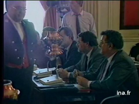 Election de Jean Marc AYRAULT comme maire de Nantes