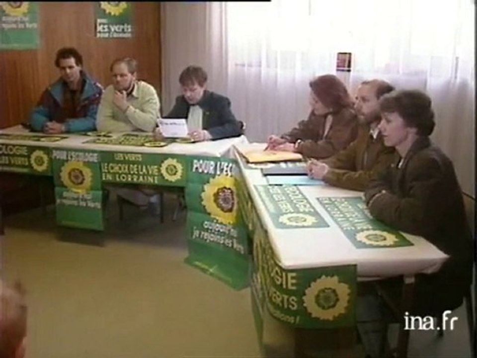 Présentation des listes électorales pour les élections régionales