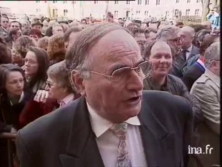 Manifestation pour la démission de Rausch devant le Conseil régional - Metz