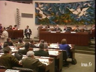 Election du président du Conseil régional René Garrec