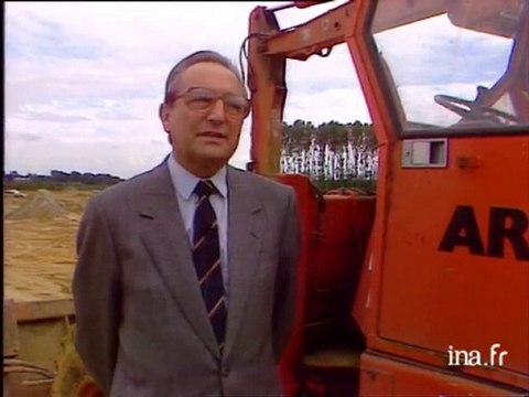 Compiègne : Construction de l'usine de la Française des Soins et Parfums