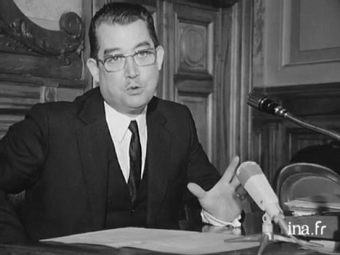 Conférence de presse de Chandernagor après élection à la présidence du conseil régional