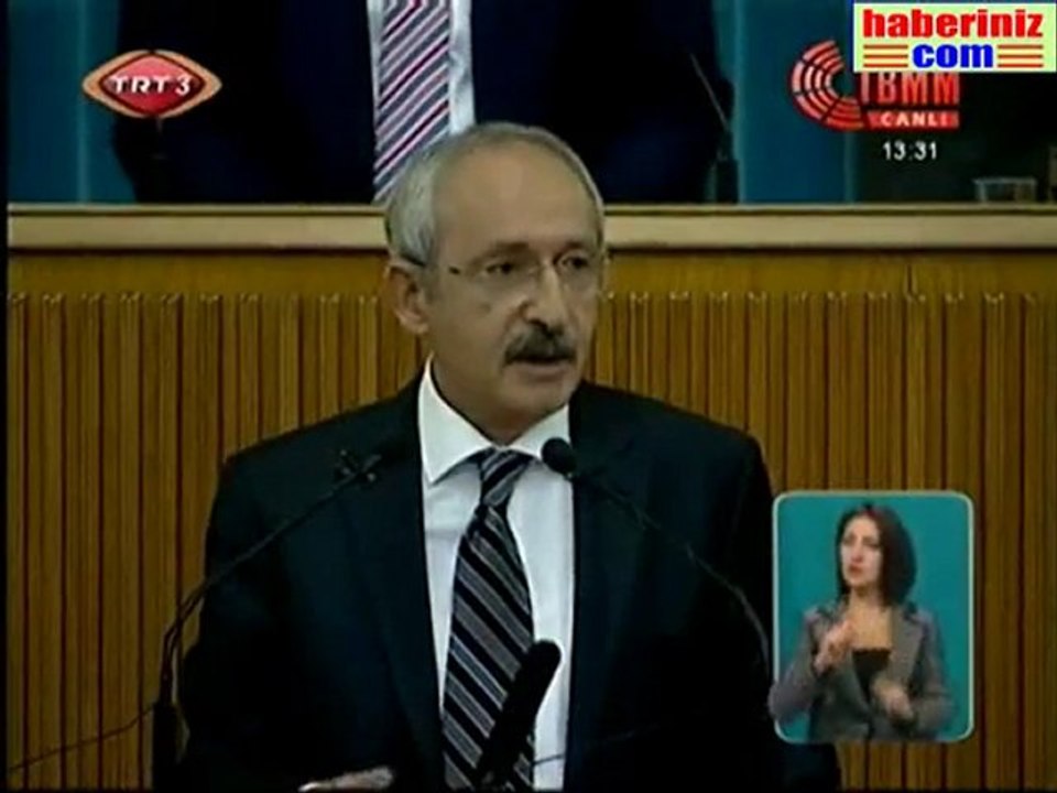 Kılıçdaroğlu'nun TBMM Grup Konuşması, 26_10_2010, Bl. 01