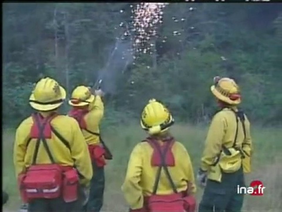 USA / contre feu pompiers