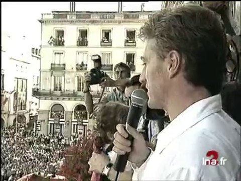 Didier Deschamps triomphe à Bayonne - Archive INA