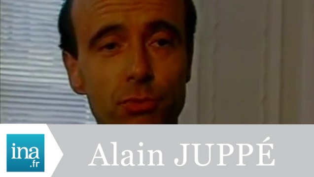 Alain Juppé présente la nouvelle équipe du RPR - Archive INA