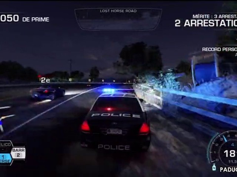 Need for Speed : Hot Pursuit (gameplay démo)
