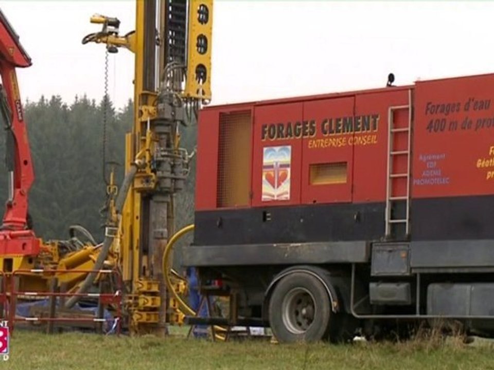 Forage du captage d' Enval